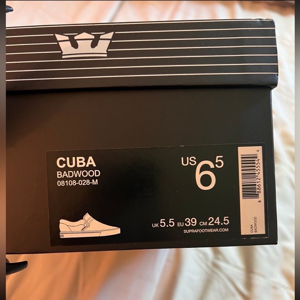 Supra x Badwood Cuba shoes - Picture 5 of 6